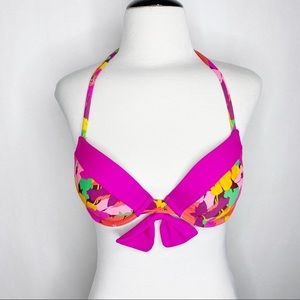 Aerie Floral Bikini Top